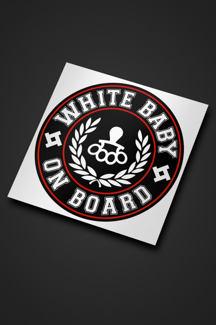 Autostiker White Baby