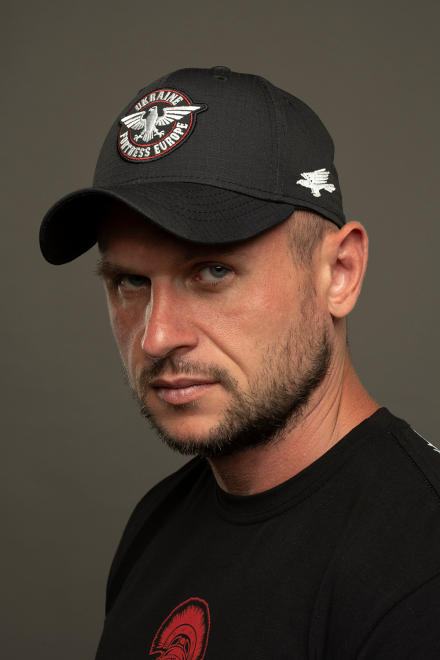 Cap Ukraine Fortress Europe black