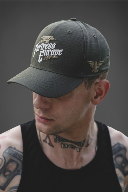 Cap Ukraine Fortress Europe olive