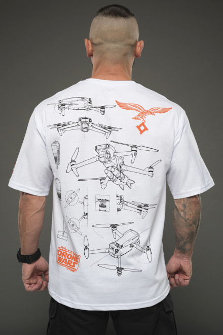 T-shirt Drohnenwaffe Oversize 