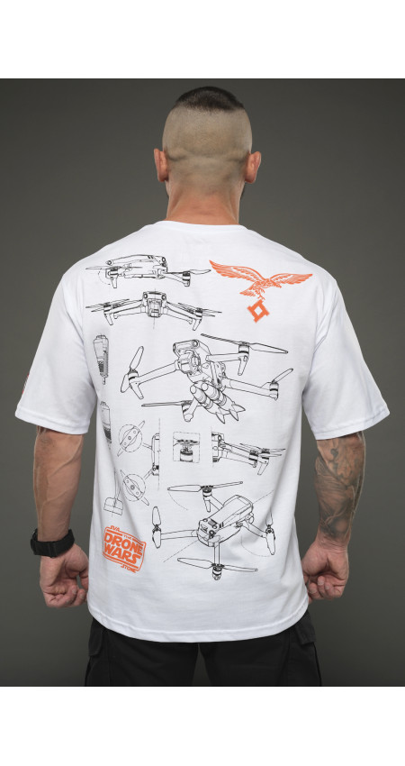 T-shirt Drohnenwaffe Oversize 