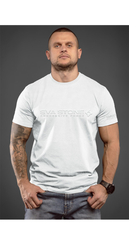 T-shirt Logo white