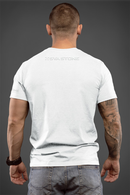 T-shirt Logo white