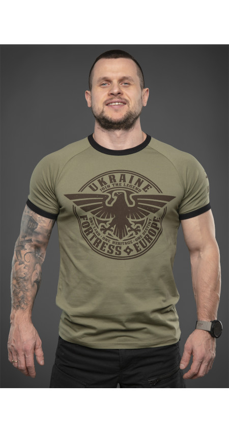 Футболка UA Fortress Europe olive