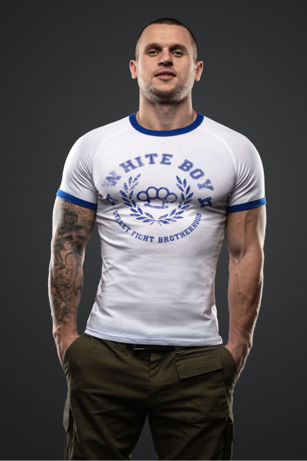 T-shirt White Boy