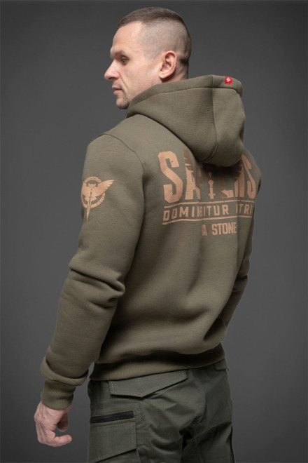 Hoody without zipper SDA olive