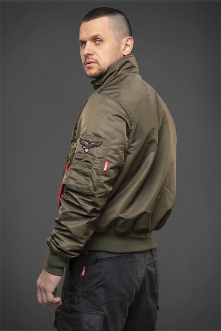 Bomber Stuurman olive