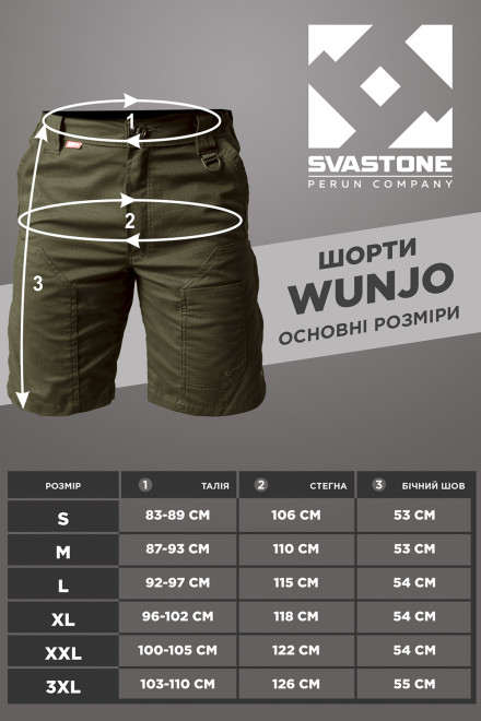 Shorts Wunjo black