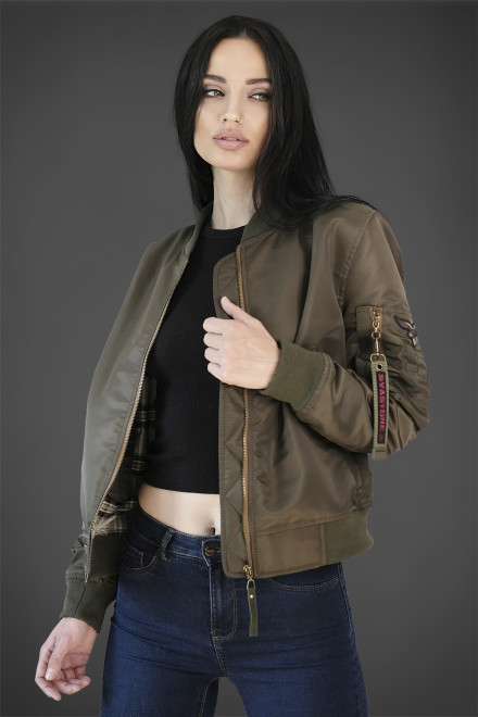 Bomber woman Valkyriе olive