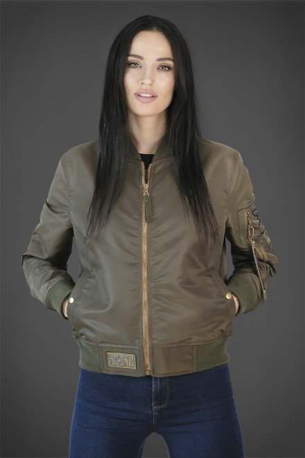 Bomber woman Valkyriе olive